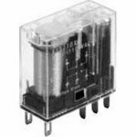 AROMAT Power/Signal Relay, Spdt, Momentary, 0.022A (Coil), 24Vdc (Coil), 530Mw (Coil), 10A (Contact),  AHN12024